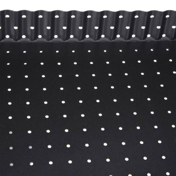 Metallform med perforerad botten 31x21cm - 5 five simply smart Grå
