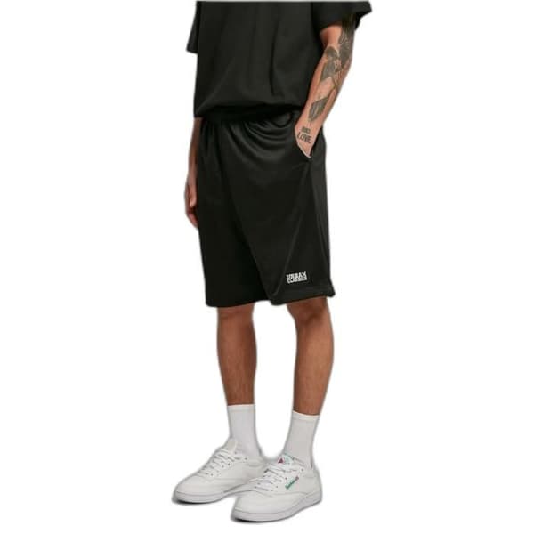 Urban Classics Basic Mesh GT Shorts Svart XXXL