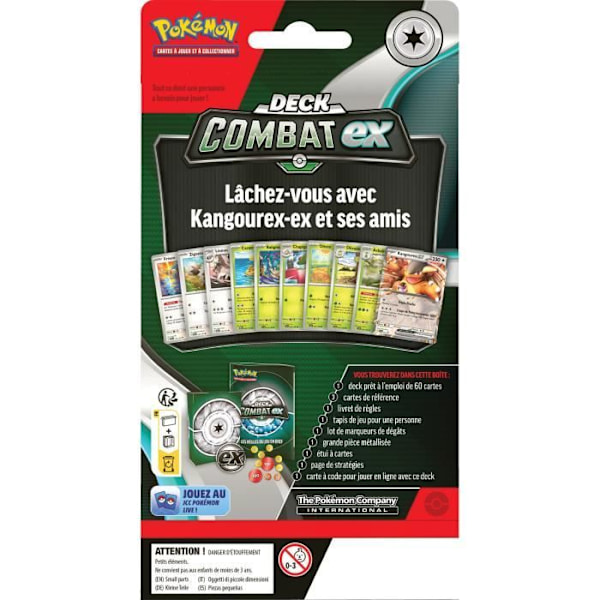 Samlarkort - ASMODEE - Pokémon: Battle Deck - Child - Mixed - Boy Flerfärgad