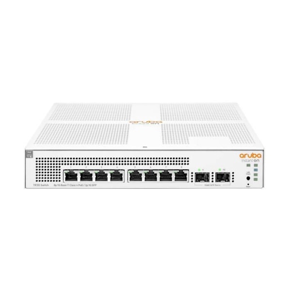 ARUBA HPE Instant On 1930 8G Class4 PoE 2SFP 124W Switch - Switch - C2+ - Managed