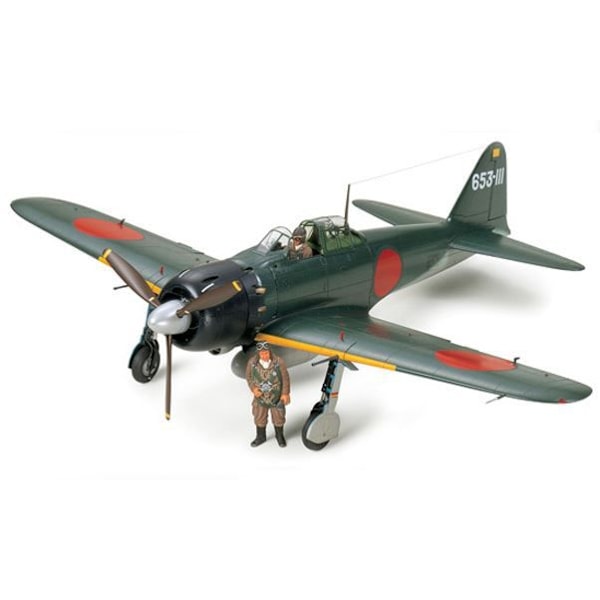 Flygplan - TAMIYA - A6M5 Zero Model 52 Tamiya 1/32 - Vuxen - Blandat