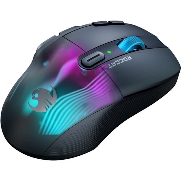 Trådlös mus - ROCCAT - Kone XP Air - 29 programmerbara ingångar - 3D RGB-belysning - 19000 DPI