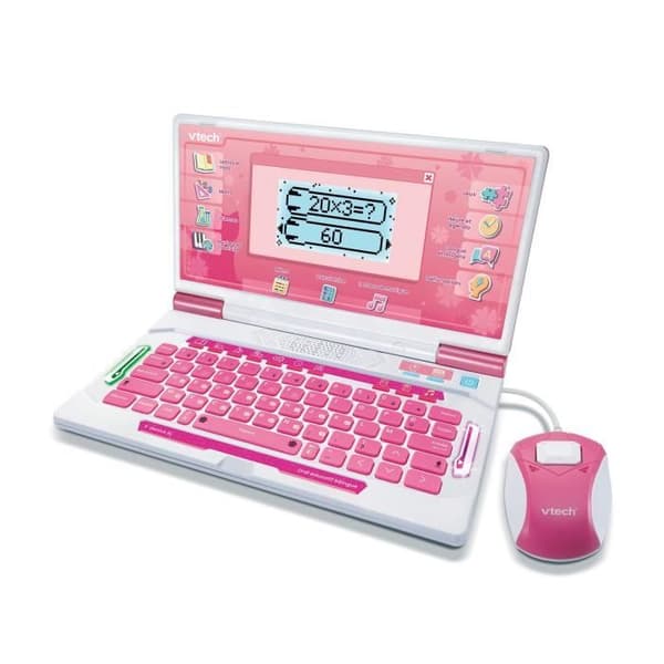 VTECH - GENIUS XL UTBILDNINGSORDNING BILINGUAL ROSA - Rosa Ros
