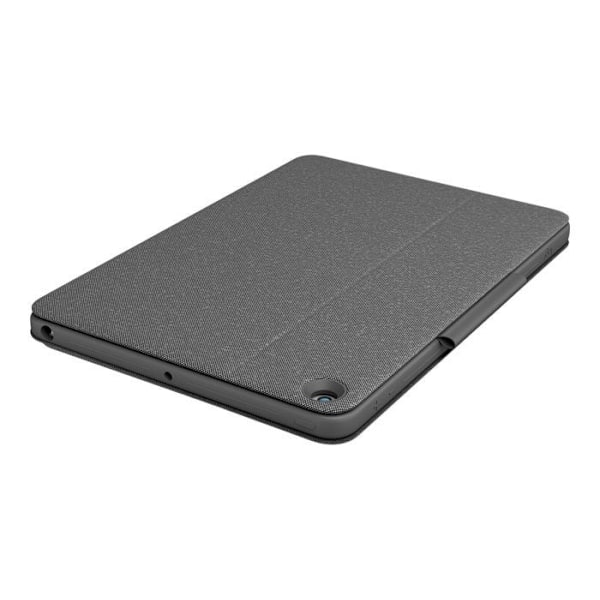 Tangentbord och fodral - LOGITECH - Combo Touch - QWERTY Italiensk - Bakgrundsbelyst - Grafit