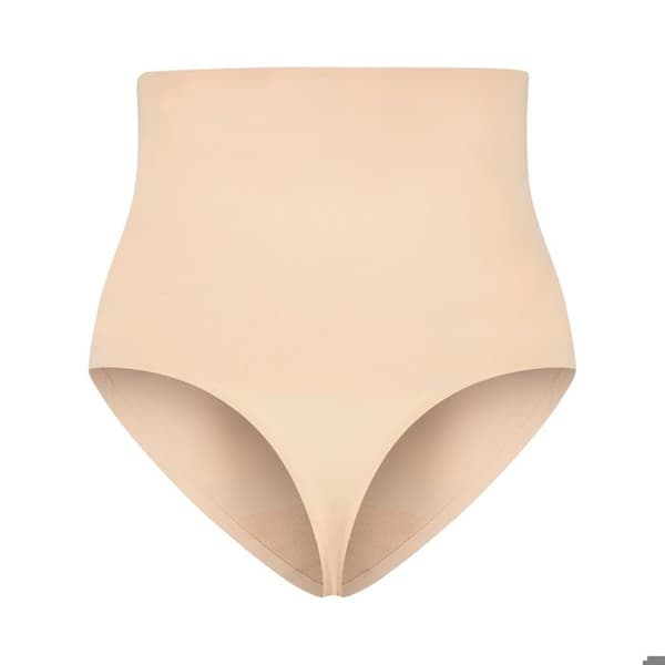 String hög midja dam Bye Bra - beige beige XXL