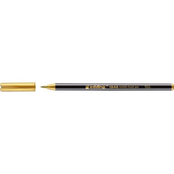 Marqueur - EDDING - 1340 - Metallisk - Guld - Pensel - 1-6 mm Guld