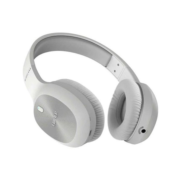 Trådlösa hörlurar - EDIFIER - W800BT Plus - Bluetooth 5.1 - 55 timmar - USB-C Vit.