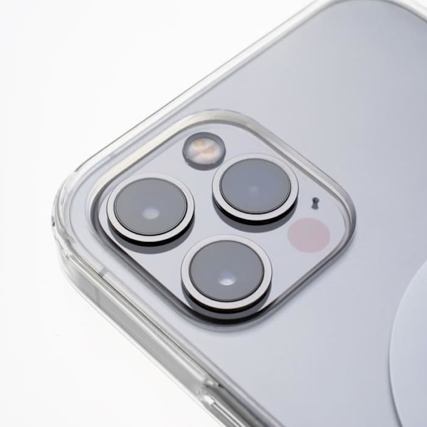 Baksida - FIXED - MagPure - Kompatibel med MagSafe - 360° skydd - Transparent Transparent