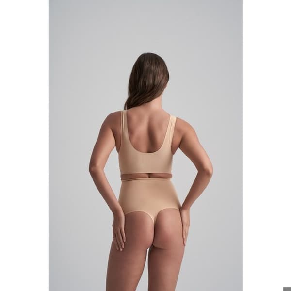 V-ringad bh för kvinnor Bye Bra beige jag