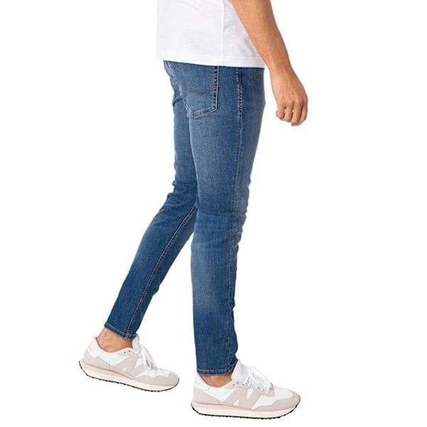 JACK & JONES jjiLiam Jjoriginal Agi 005 skinny jeans - Herr - Blå - Beige - Standardstorlek Blå - 728314 32/30