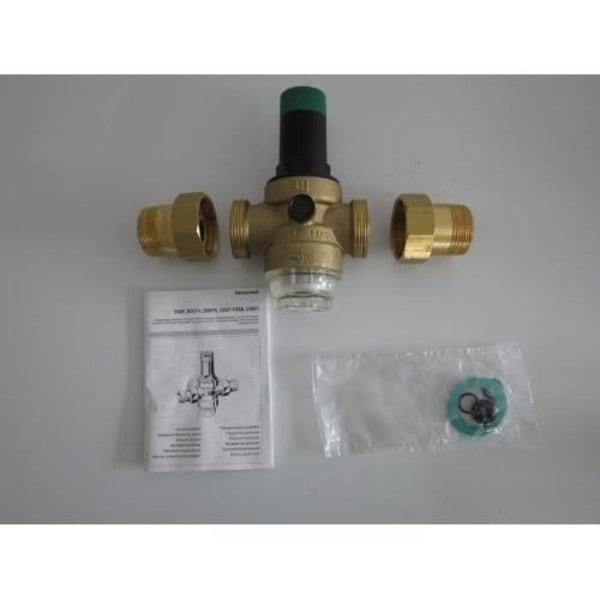 Honeywell D06F Braukmann 1'' tryckregulator Transparent