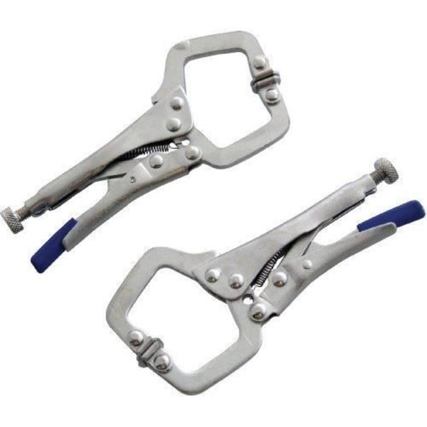 Am-Tech Set med 2 Mini C-Clamps (UK Import)