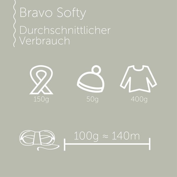 Modespel - sömnad - styling Mez - 9807589-08281 - Schachenmayr Bravo Softy, 50G braun stickgarn