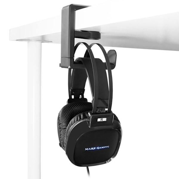 Support för Gamingheadset Mars Gaming MHH 360 ABS Svart Svart