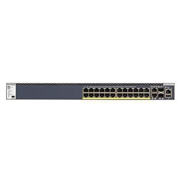 NETGEAR Switch GSM4328PB-100NES - 28 portar - Grå