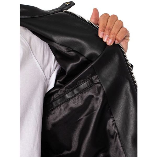 Jacka i syntetiskt läder - Armani Exchange Svart XL