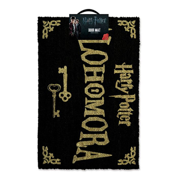 Dörrmatta - Harry Potter - Rektangulär - Svart - 40 x 60 cm - Syntetisk