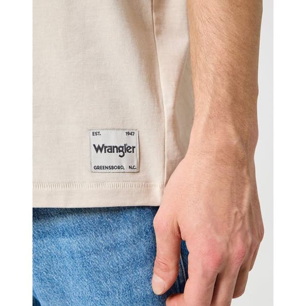 T-shirt Wrangler Solid vit jag