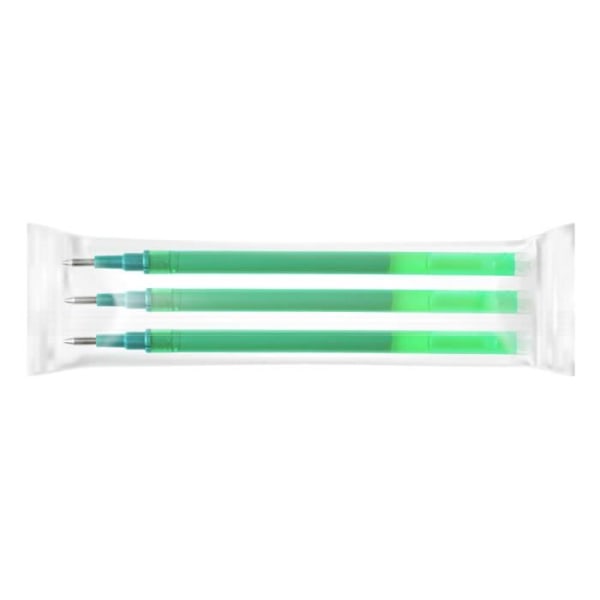 Grön Q-CONNECT raderbar rollerball - set om 3 Grön