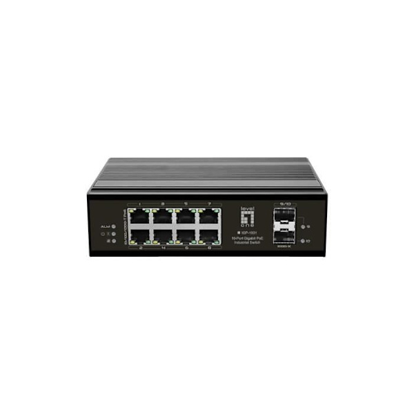 LEVELONE IGP-1031 GIGABIT ETHERNET NÄTVERKSSWITCH (10-100-1000) CO Svart