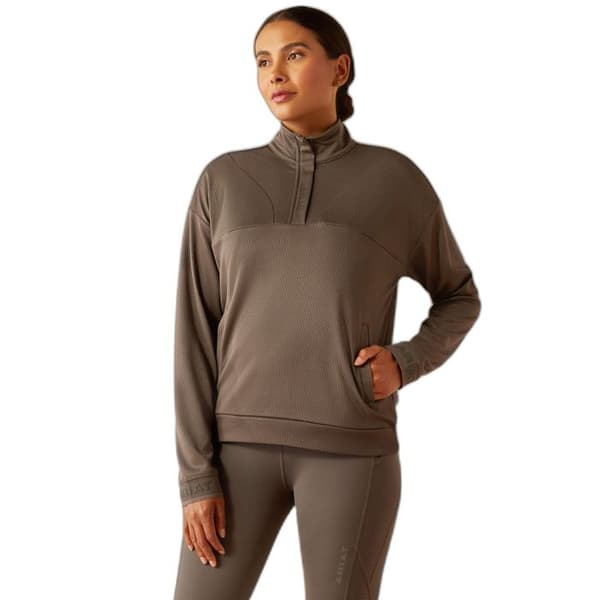 Sweatshirt dam Ariat Breathe plommongrå S
