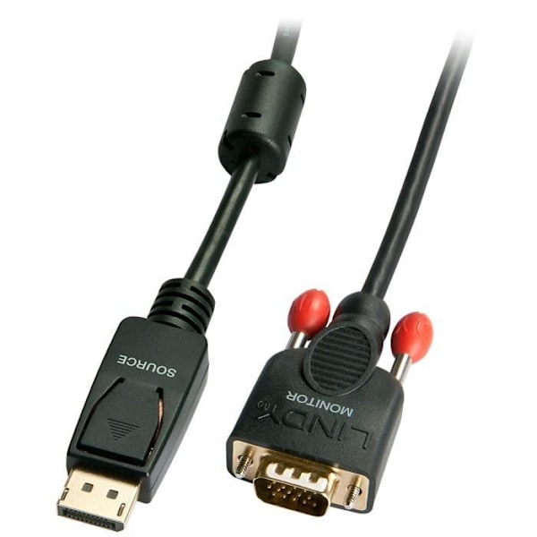 LINDY DisplayPort till VGA-omvandlarkabel - 2m