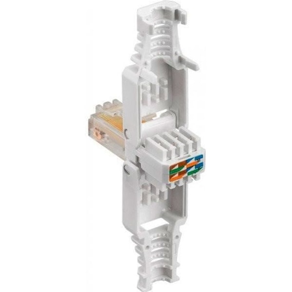 RJ45-sockel Kat. 5:e egenmonterade UTP