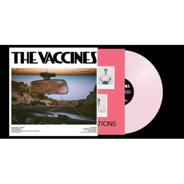 Vaccinerna - Pick-up full av rosa nejlikor [VINYL LP] Färgad vinyl, rosa
