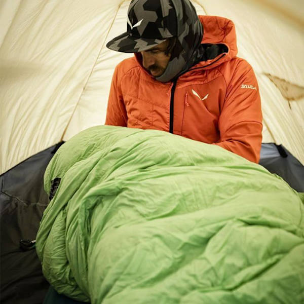 Sovsäck - dun Salewa Rozes Ultralätt sovsäck för camping