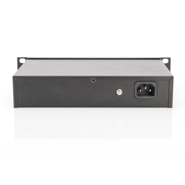 10" rackmonterad Ethernet-switch 8 portar RJ45 Gigabit Managed
