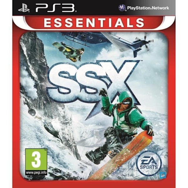 SSX Essentials PS3-spel Vit