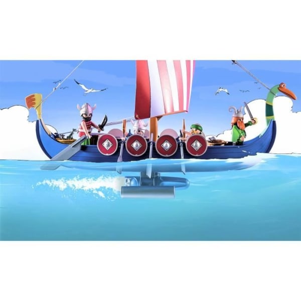 PLAYMOBIL Adventskalender - Asterix och piraterna - 71087 - 125 bitar inklusive 7 tecken
