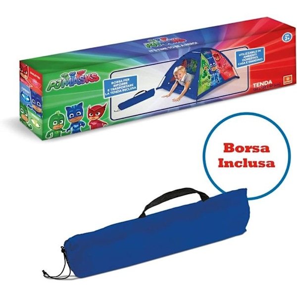 PJ MASKS tält enkel och snabb montering perfekt för stranden, trädgården, sovrummet FLERFÄRGAD