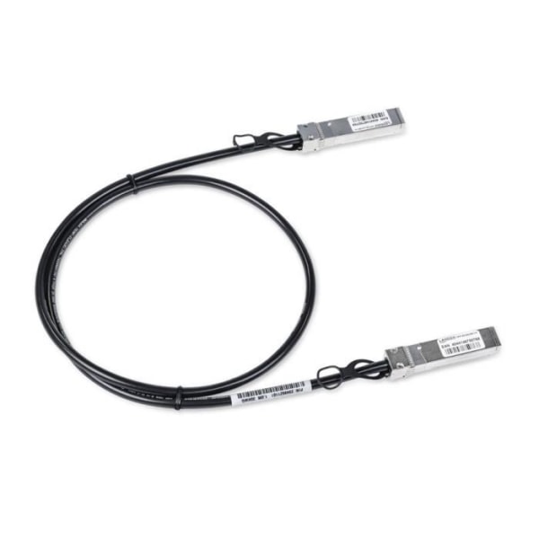 LANCOM SYSTEMS SFP-DD-DAC50-1M (BULK 8) INFINIBAND KABEL SVART, STÅL