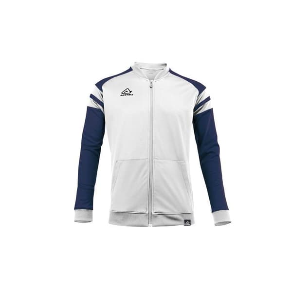 Acerbis Kemari Zip Jacket Vit blå 11-12 år gammal
