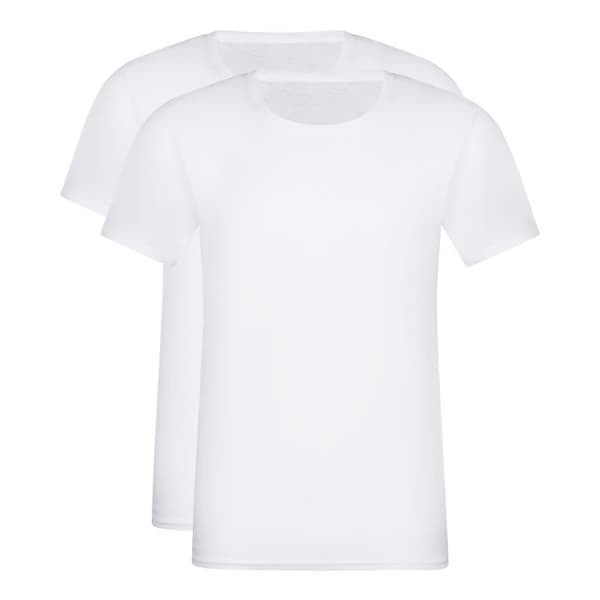 T-shirt med rund hals EcoDim Vit M