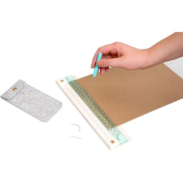Guide till Bokbindning - We R Memory Keepers - Journal Bokbindningsguide - 36,8 x 12,1 cm - Mix - Vit Journal Bokbindningsguide