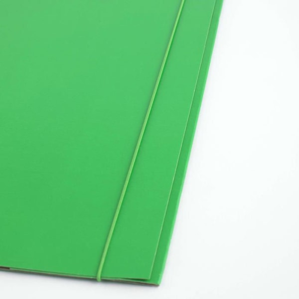 Posthållare - invändig fack - D.rect arkhållare Set med 25 kartongmappar med resår Grön 300 g