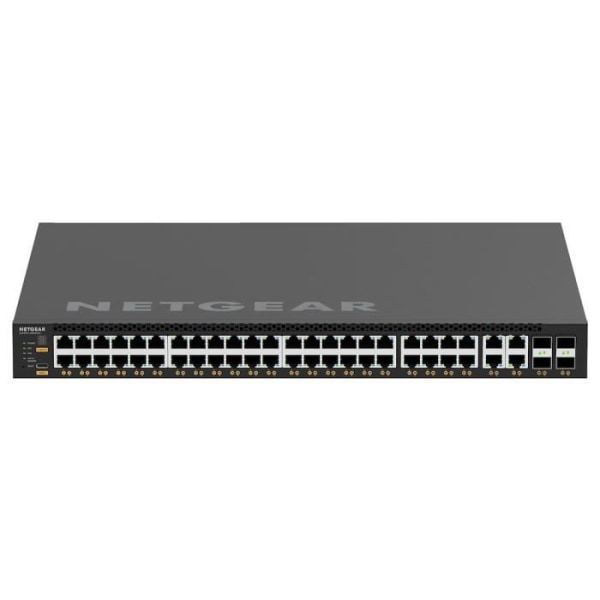 NETGEAR NETGEAR MSM4352 Managed Ethernet Switch 44 portar 2,5 Gbps PoE++ 194W och 4 10 Gigabit-portar + 4x SFP28 Rackable