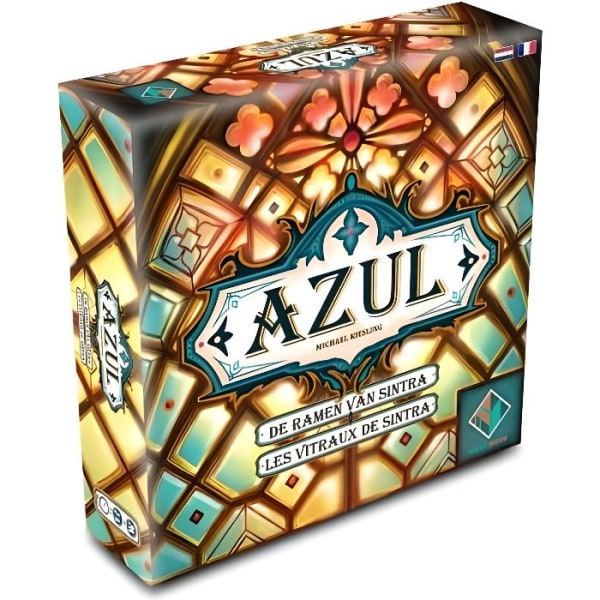 Azul brädspel - ASMODEE - Fönstren i Sintra - Från 8 år - Flerfärgad - 2 spelare eller fler Flerfärgad