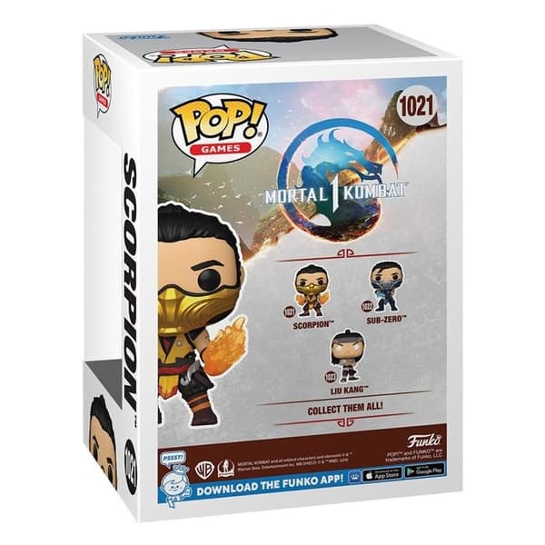 Funko Pop Games Mortal Kombat 1 Scorpion Figur