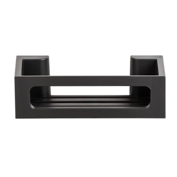 Väggställ - Wenko - Bralia - Svart - Turbo-Loc® - L 30 x H 8.5 x P 12 cm Svart