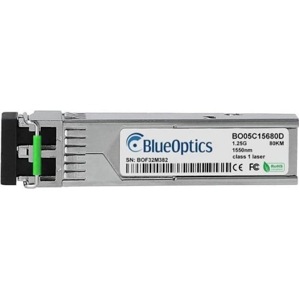 Transceiver SFP - BlueOptics - KTI Networks SFP-GLSD-70-A - LC-Duplex - 1000BASE-ZX - 70KM