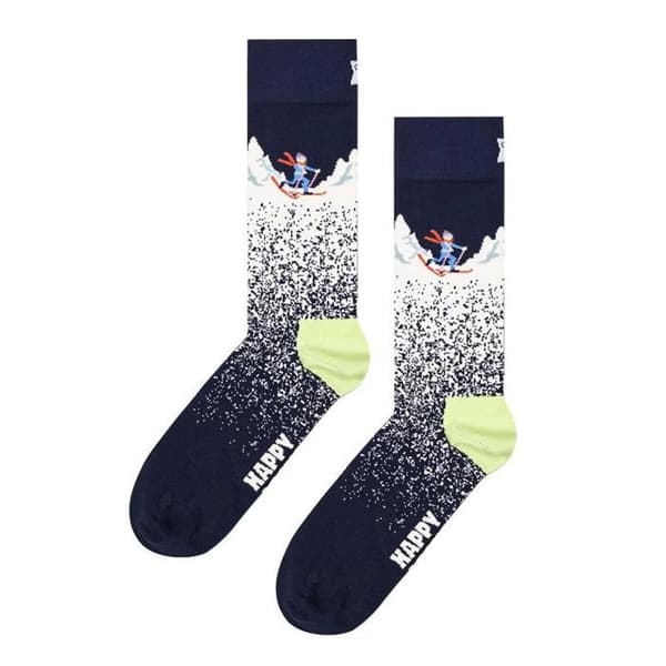 Chaussettes Snöig natt strumpa - Glada strumpor Blå 36/40