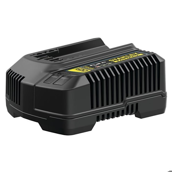 Batteripack 18V 4 Ah + laddare 2A - Stanley Fatmax - Kompatibel med STANLEY FATMAX V20-serien - SFMCB14M1-QW Gul