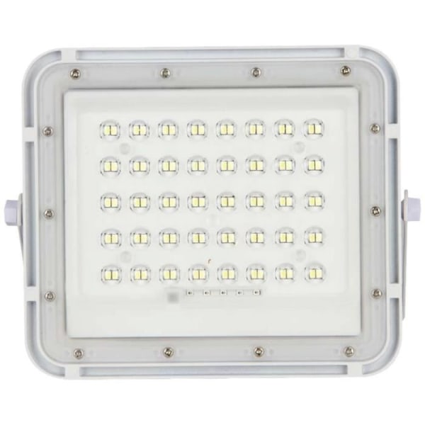 V-TAC VT-80W 7841 LED-belysningsprojektor, Solpanel 10 W kallvit vit