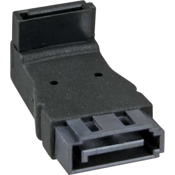 InLine® hane/hona SATA-adapter, vinklad uppåt