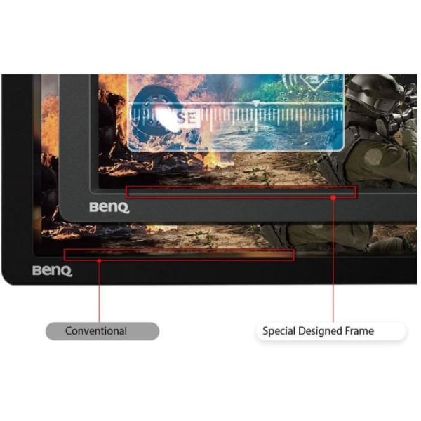 PC Gamer Monitor - BenQ ZOWIE XL2411P - 24" Full HD - TN Panel - 1 ms - 144 Hz - HDMI / DisPlayPort