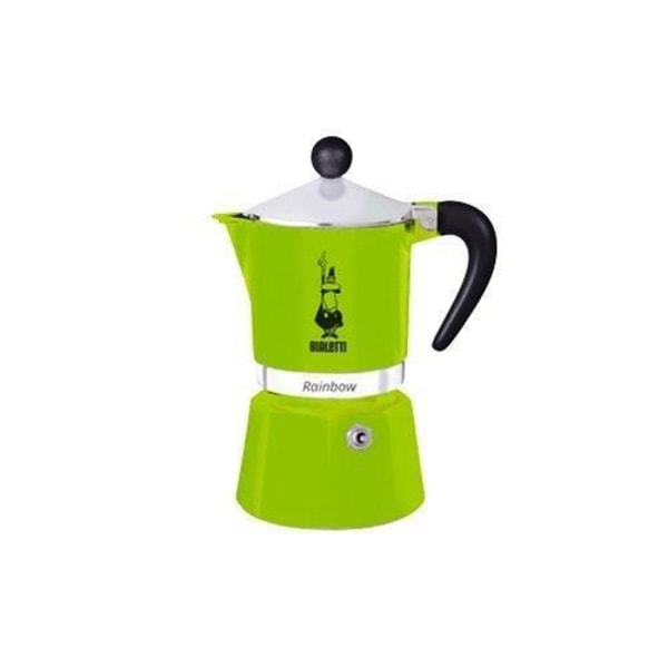 Bialetti espressomaskin för kopp, aluminium, grön, 30 x 20 x 15 cm - 4971