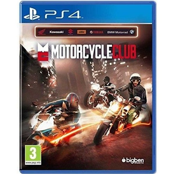 Motorcykelspel - Motorcycle Club - PS4 - Onlineracing - 3+